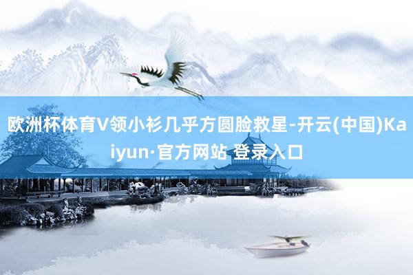 欧洲杯体育V领小衫几乎方圆脸救星-开云(中国)Kaiyun·官方网站 登录入口